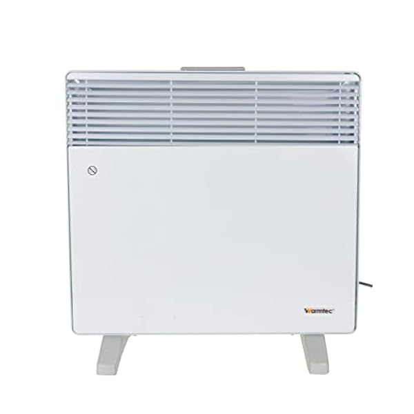 Convettore da parete WARMTEC EWX 1000W, 490 x 450 x 80 mm